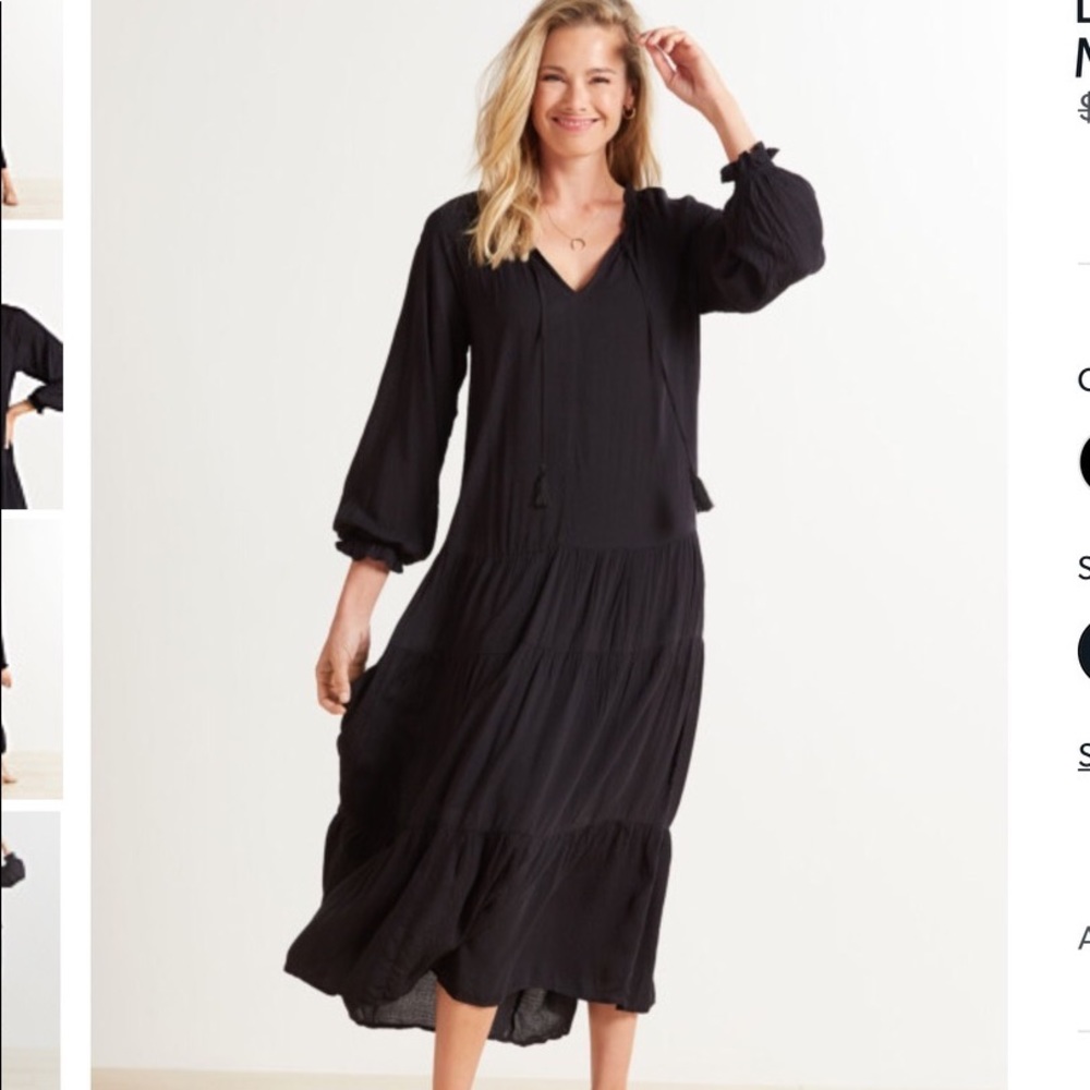 Lovestitch Black Maxi Dress